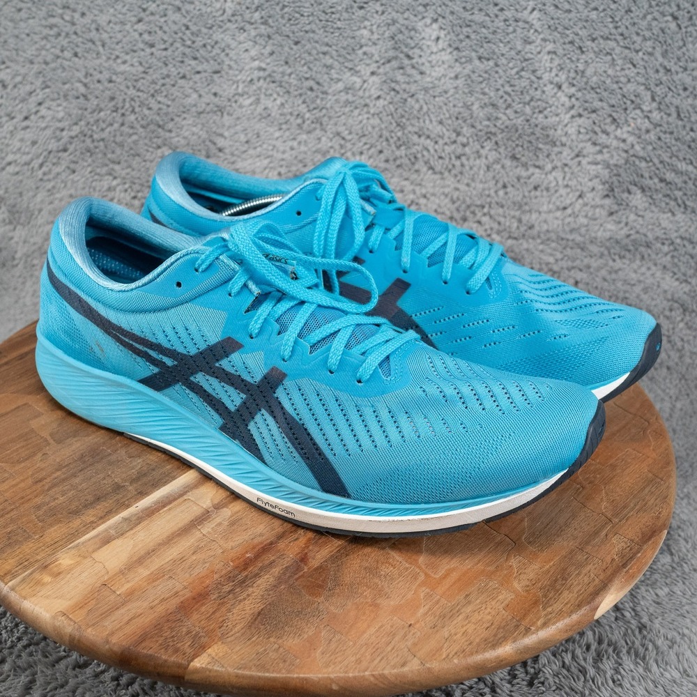 ASICS Metaracer Digital Aqua/French Blue- 1011A676-400 Size 13 Men's Running
